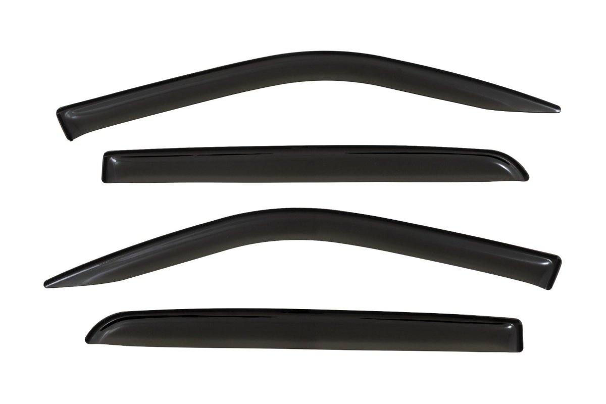 Ram 1500 TRX Side Window Deflectors - Rough Country - Tape On Rain ...