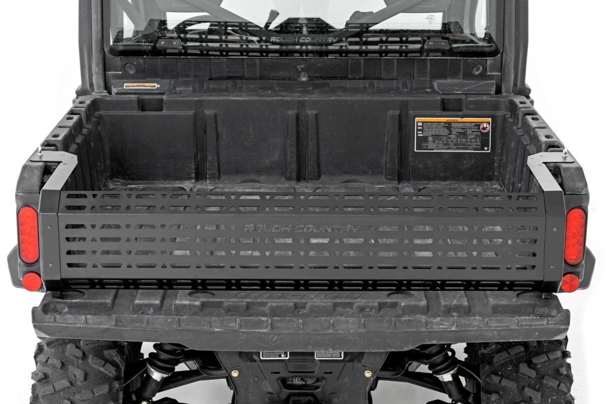 Defender Rear Mesh Gate Can-Am Defender HD10 Mossy Oak Hunting Edition Tail Gate Extension ...