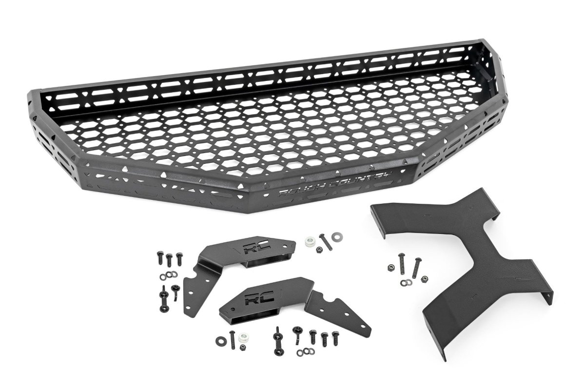 Can-Am Defender DPS HD10 Front Cargo Rack - Rough Country - '20-'21, 97089