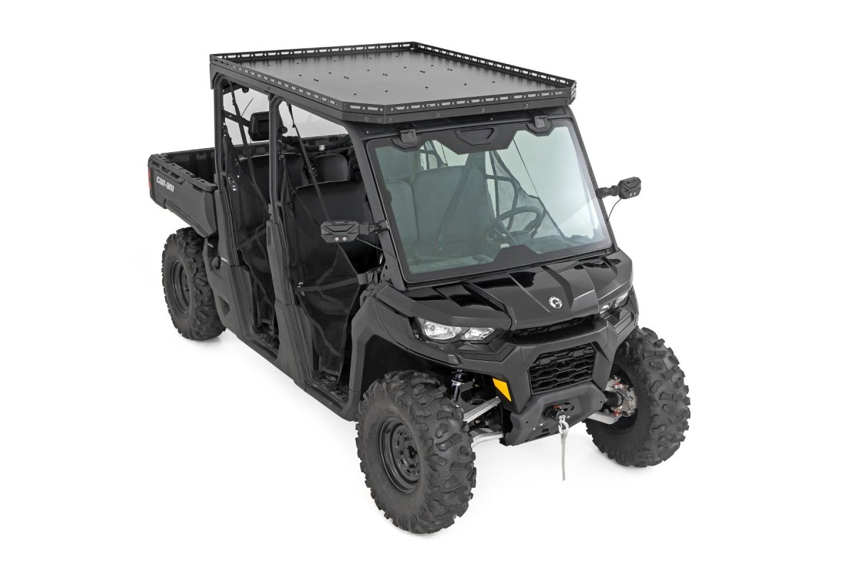Can-Am Defender MAX HD10 Lone Star CAB Deck Roof - Rough Country - 4 ...