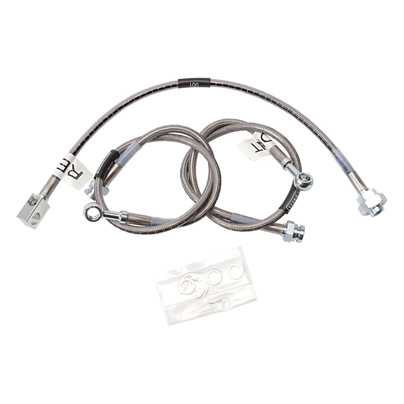 Chevrolet C1500 Brake Hose Kit - Russell - Stainless Steel Braided Hose - `88-`00