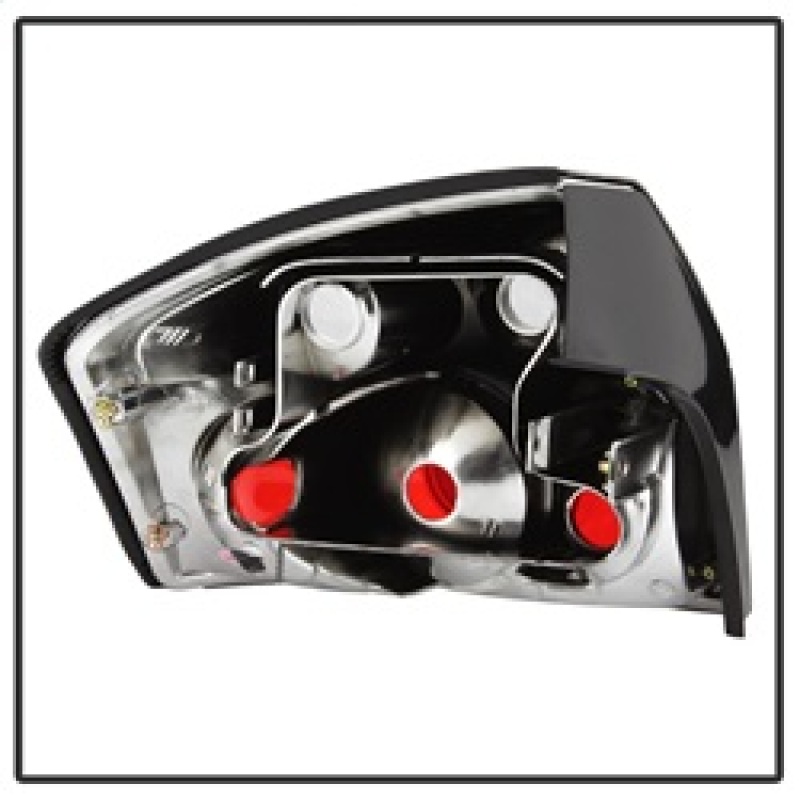 Audi A4 Tail Lights - SPYDER - Euro Style - Black - `02-`05