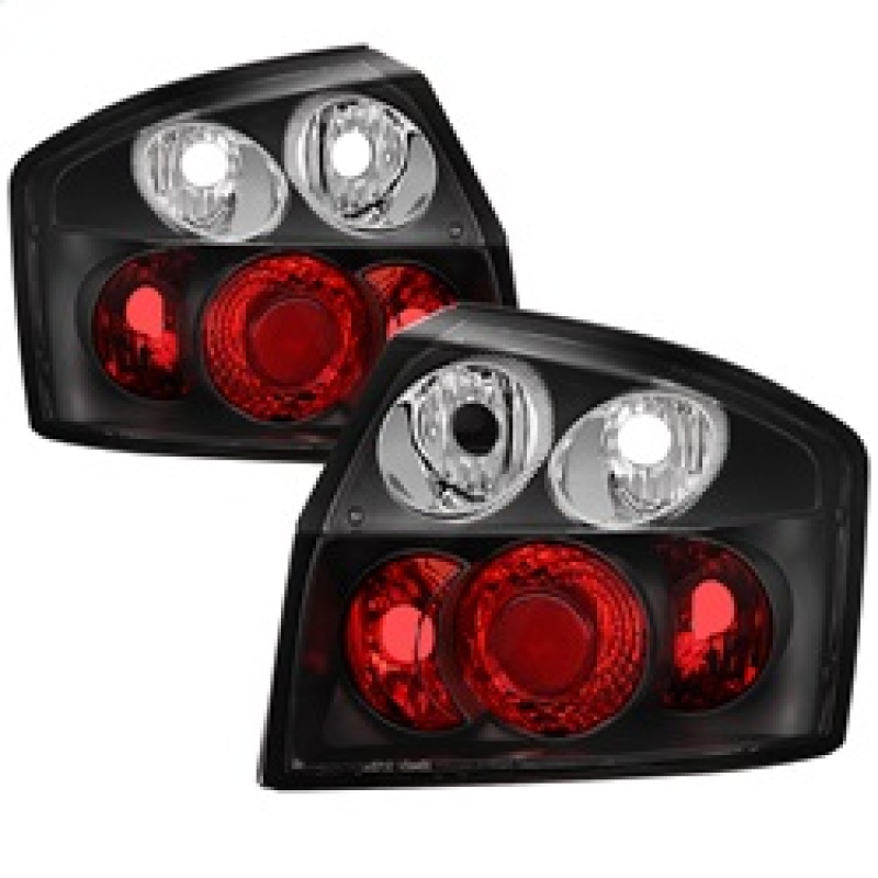 Audi A4 Tail Lights - SPYDER - Euro Style - Black - `02-`05