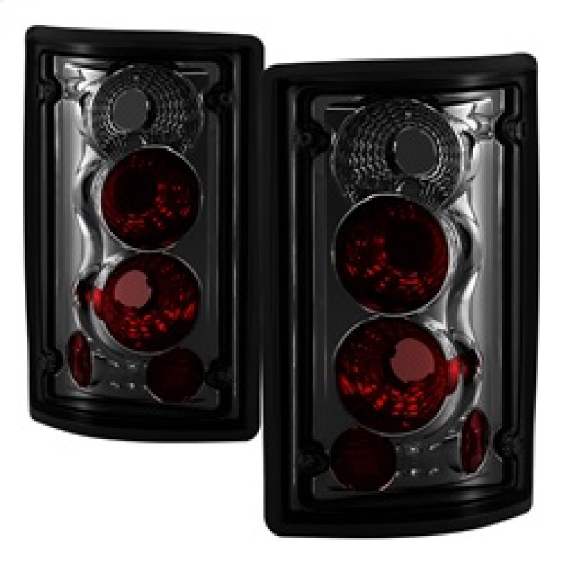 Ford Excursion Tail Lights - SPYDER - Euro Style - Smoke - `00-`06