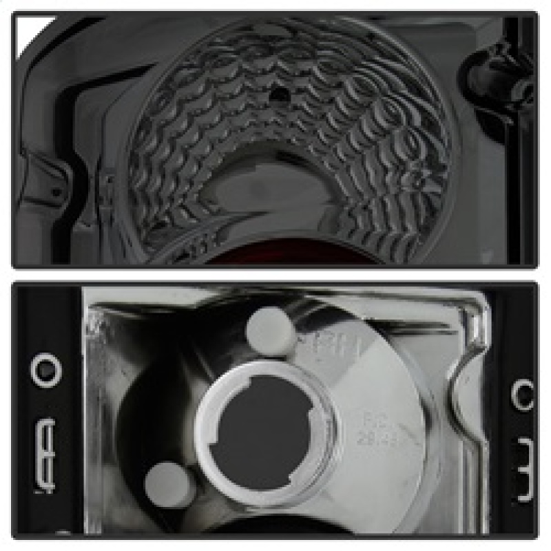 Ford Excursion Tail Lights - SPYDER - Euro Style - Smoke - `00-`06