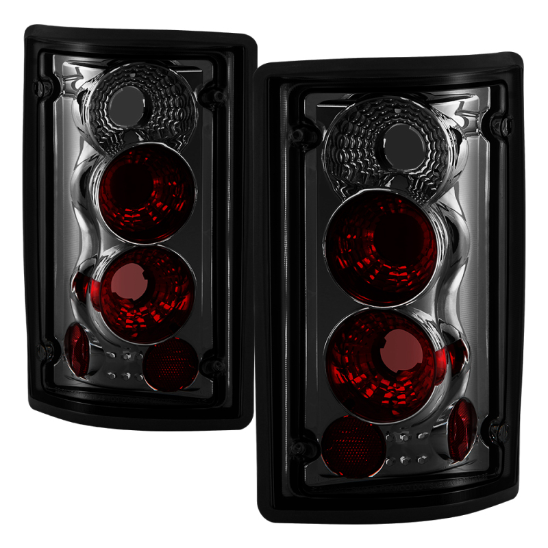 Ford Excursion Tail Lights - SPYDER - Euro Style - Smoke - `00-`06