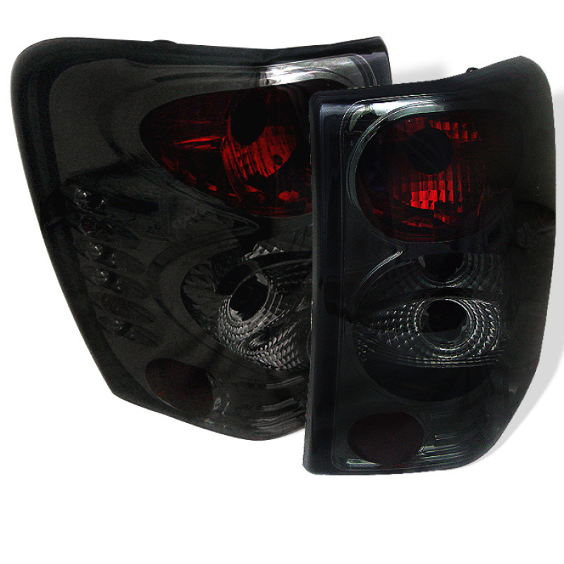 Jeep Grand Cherokee Tail Lights - SPYDER - Euro Style - Smoke - `99-`04