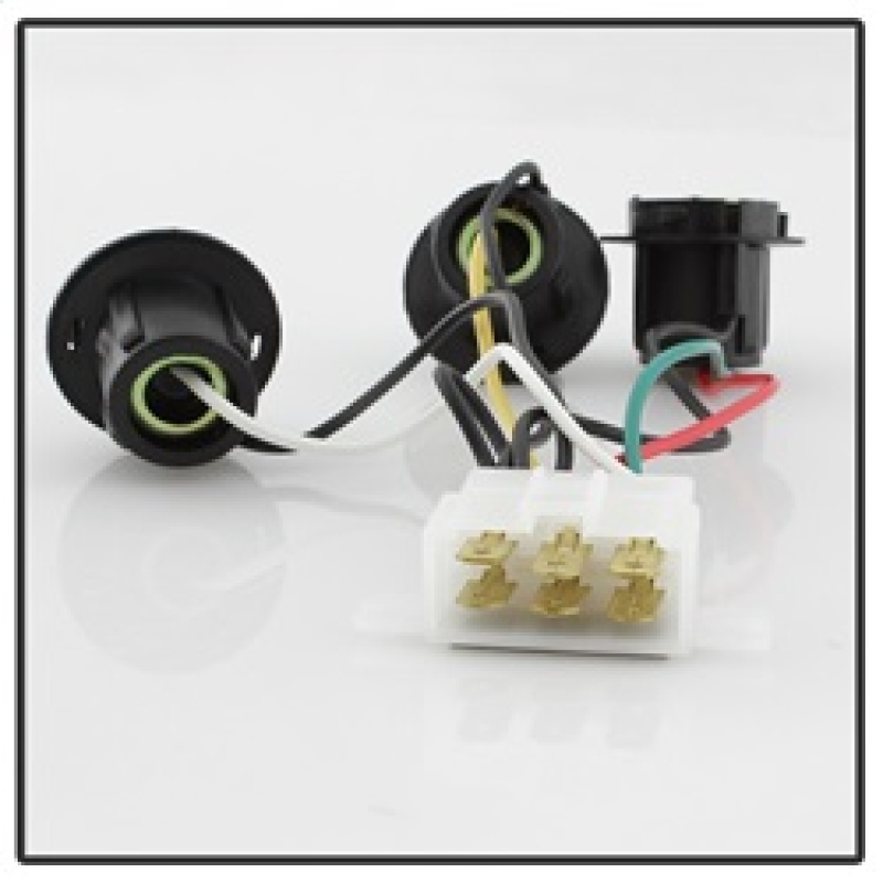 Toyota Tacoma Euro Tail Lights - SPYDER - Euro Style - Chrome - `01-`04