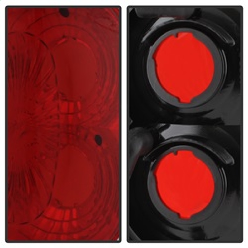 Toyota Tacoma Euro Tail Lights - SPYDER - Euro Style - Chrome - `01-`04