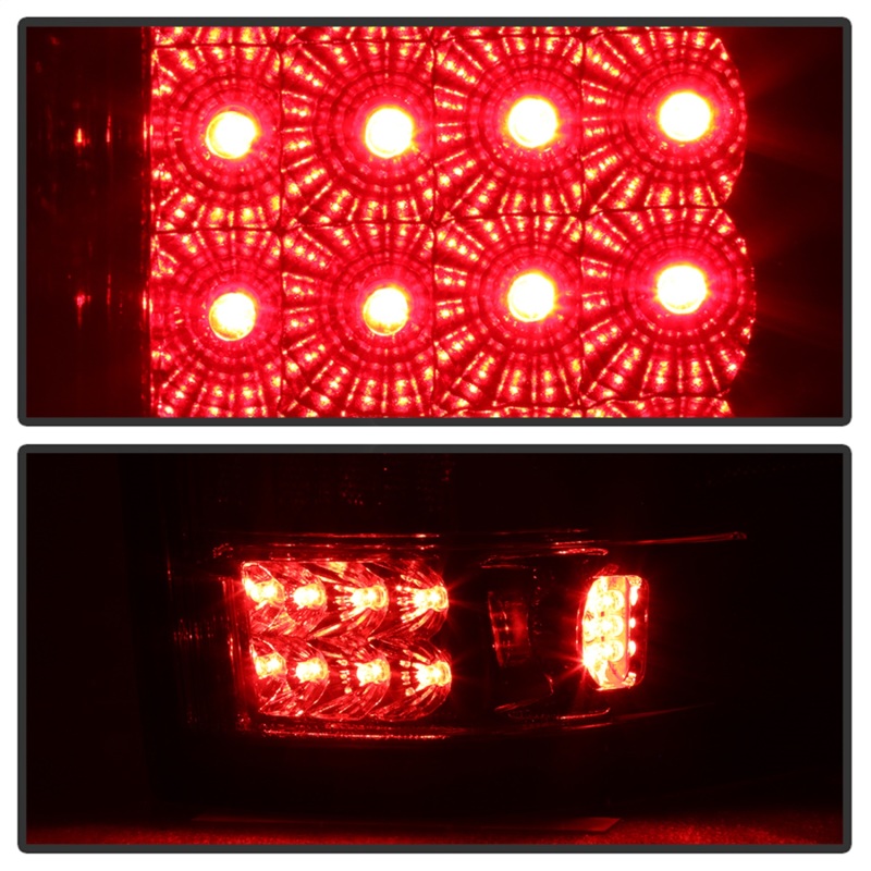 Ford F-150 Tail Lights - Rear - SPYDER - xTune LED - Smoke - `04-`08
