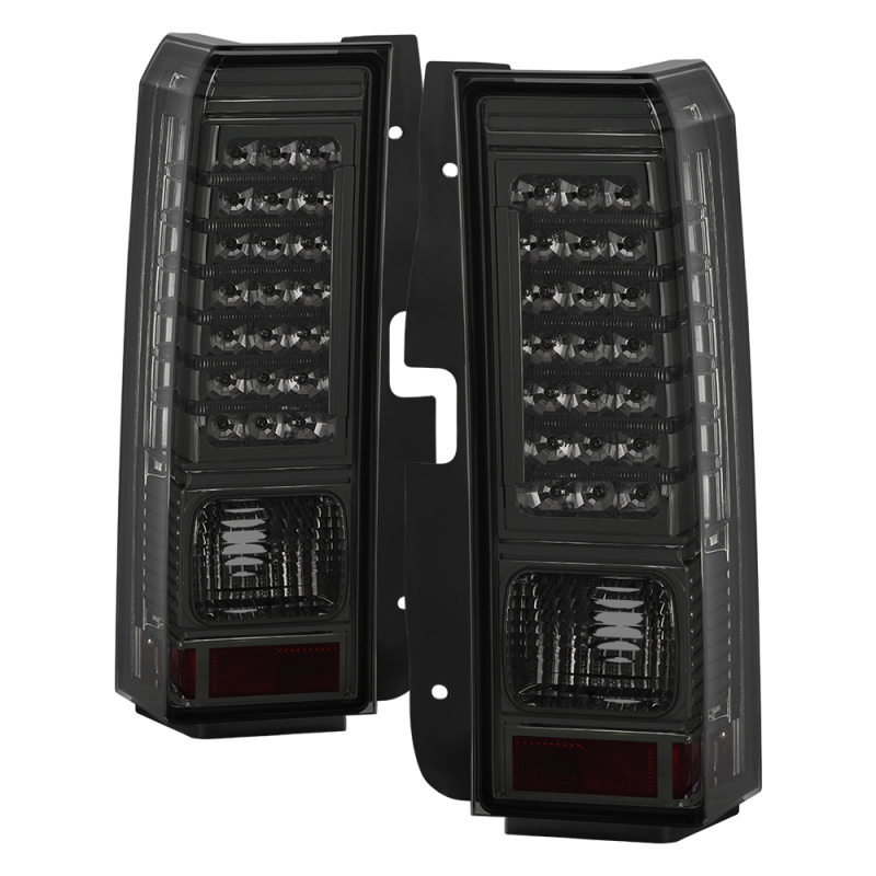 Hummer H3 Tail Lights - Rear - SPYDER - xTune LED - Smoke - `06-`09
