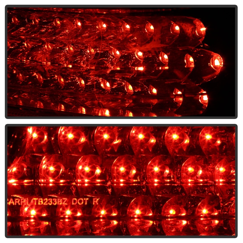 Mercedes-Benz E-Class Tail Lights - Rear - SPYDER - xTune LED - Red/Clear - `96-`02