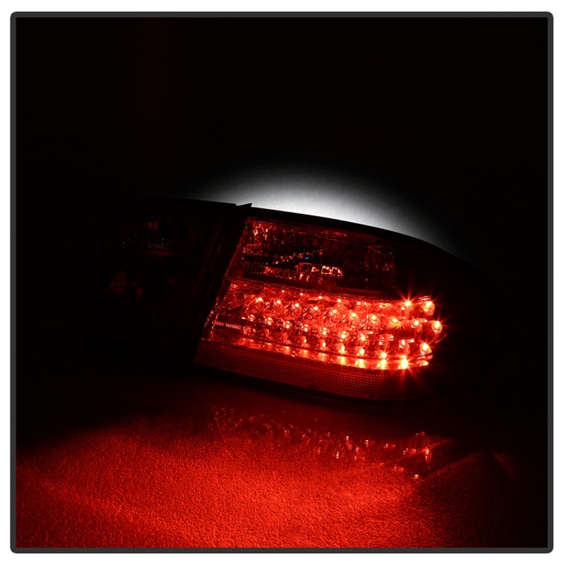 Mercedes-Benz E-Class Tail Lights - Rear - SPYDER - xTune LED - Red Smoke - `96-`02
