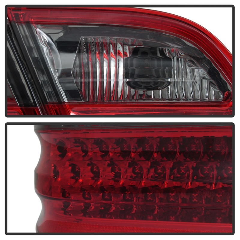 Mercedes-Benz E-Class Tail Lights - Rear - SPYDER - xTune LED - Red Smoke - `96-`02