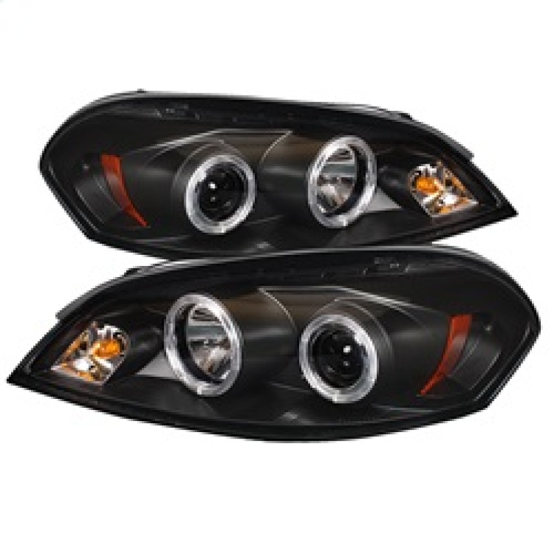Chevrolet Impala Headlights - SPYDER - Projector LED Halo - Black - `06-`13