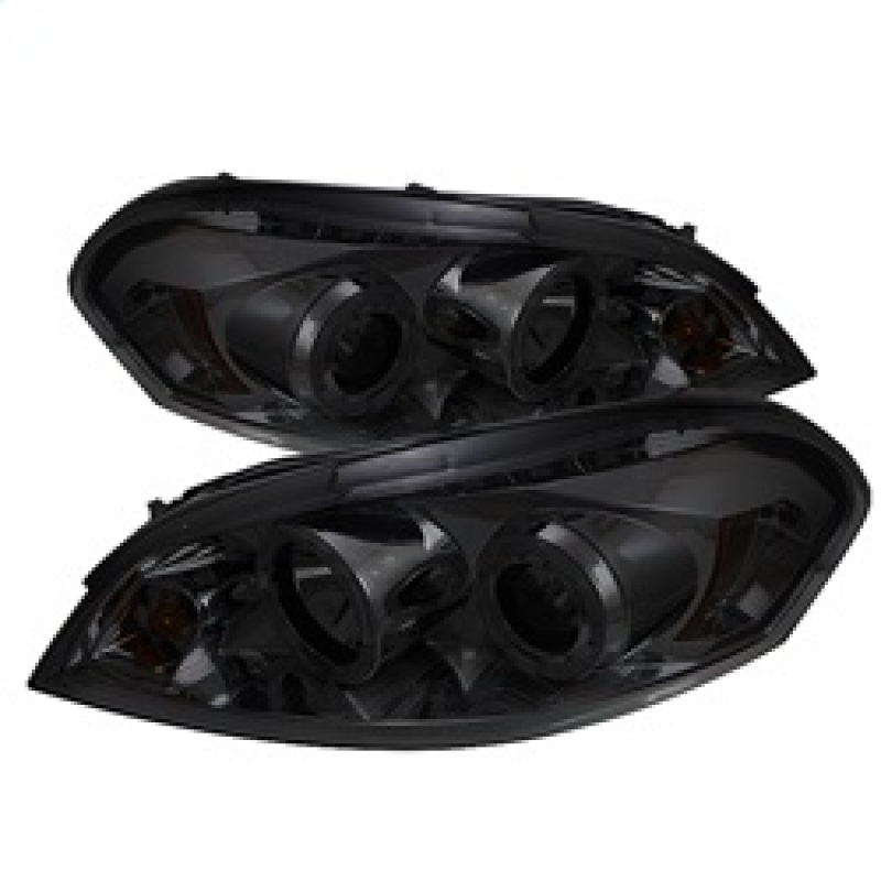 Chevrolet Impala Headlights - SPYDER - Projector LED Halo - Smoke - `06-`13