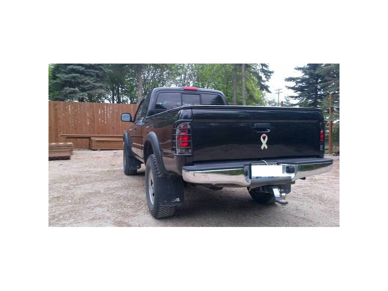 Toyota Tacoma Euro Tail Lights - SPYDER - Smoke - `01-`04