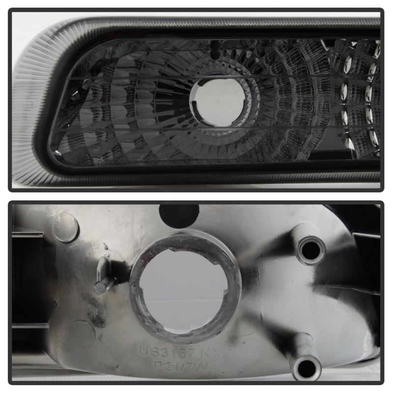 Chevrolet Silverado Bumper Lights - SPYDER - xTune Amber Reflector - Smoke - `99-`02