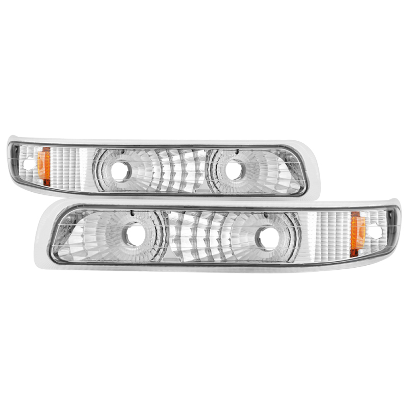 Chevrolet Tahoe Tail Lights - Rear - SPYDER - Euro - Amber - `00-`06