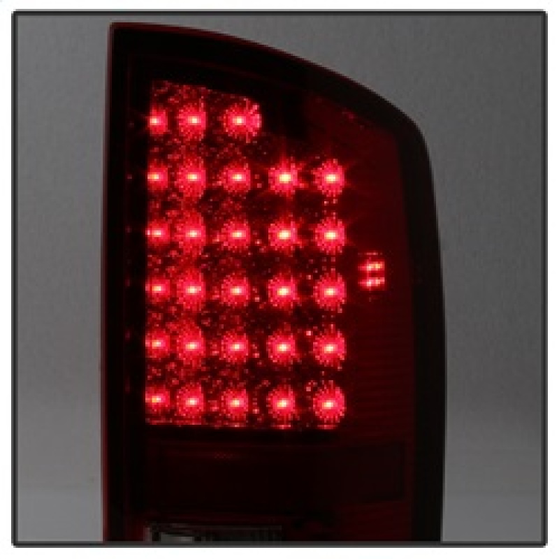 Dodge Ram 3500 Tail Lights - Rear - SPYDER - xTune LED, Plug-and-Play - Red/Clear Lens, Black Housing - `03-`06