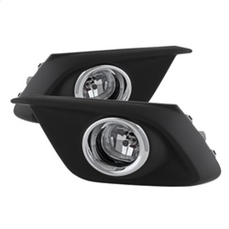 Mazda 3 Fog Lights - SPYDER - OEM w/Switch - Clear - `14-`27