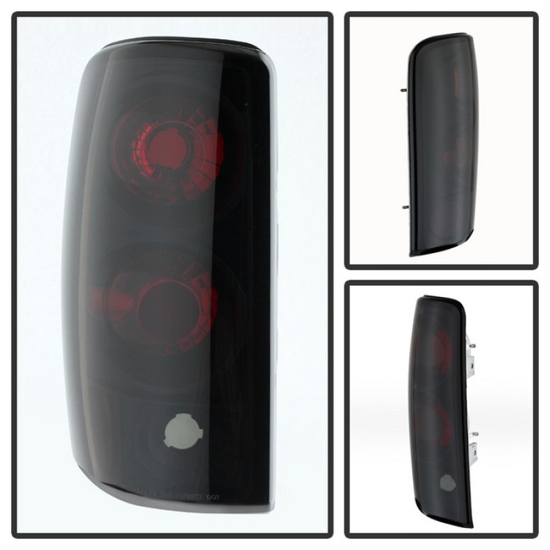 Chevrolet Tahoe 1500 Tail Lights - SPYDER - Euro Style - Black Smoke - `00-`06