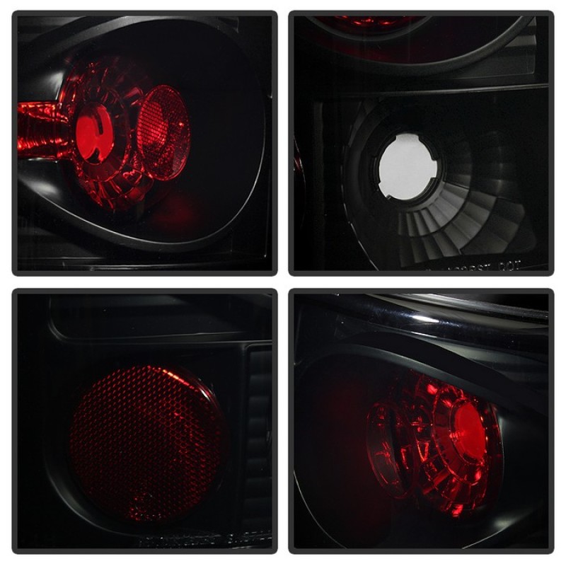 Chevrolet Tahoe 1500 Tail Lights - SPYDER - Euro Style - Black Smoke - `00-`06