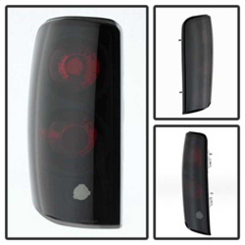Chevrolet Tahoe 1500 Tail Lights - SPYDER - Euro Style - Black Smoke - `00-`06