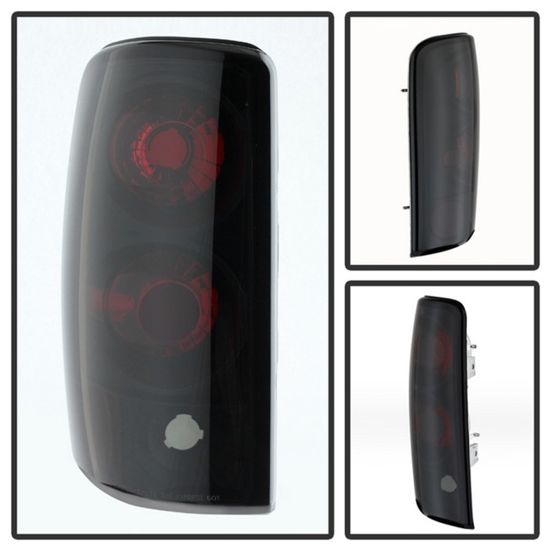 Chevrolet Tahoe 2500 Tail Lights - SPYDER - Euro Style - Black Smoke - `00-`06
