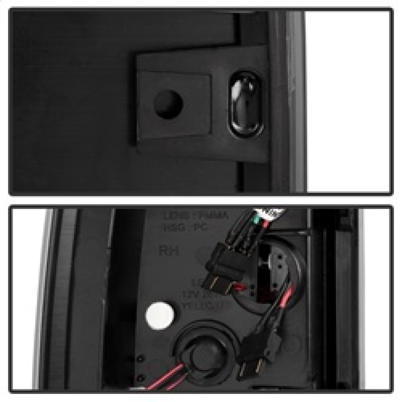 Chevrolet Tahoe LED Tail Lights - SPYDER - Black Smoke - `00-`06