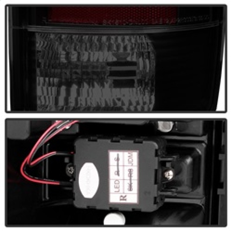 Chevrolet Tahoe LED Tail Lights - SPYDER - Black Smoke - `00-`06