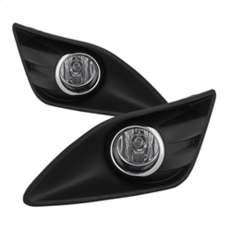 Ford C-Max Fog Lights - SPYDER - OEM W/Universal Switch - Clear - `13-`15