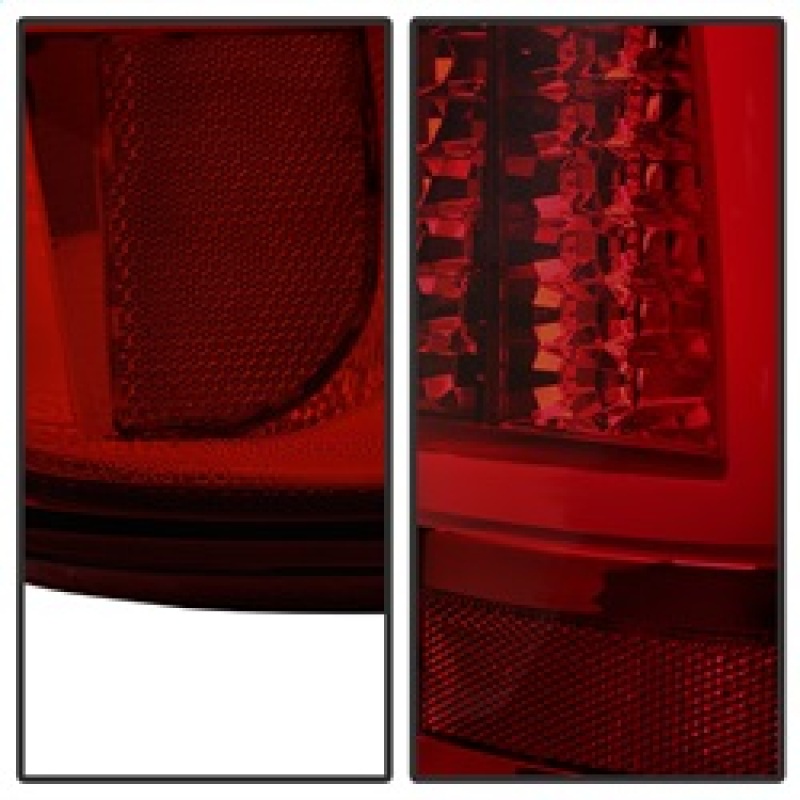 Chevrolet Silverado 1500 LED Tail Lights - SPYDER - Version 2 - Red Smoke - `03-`06