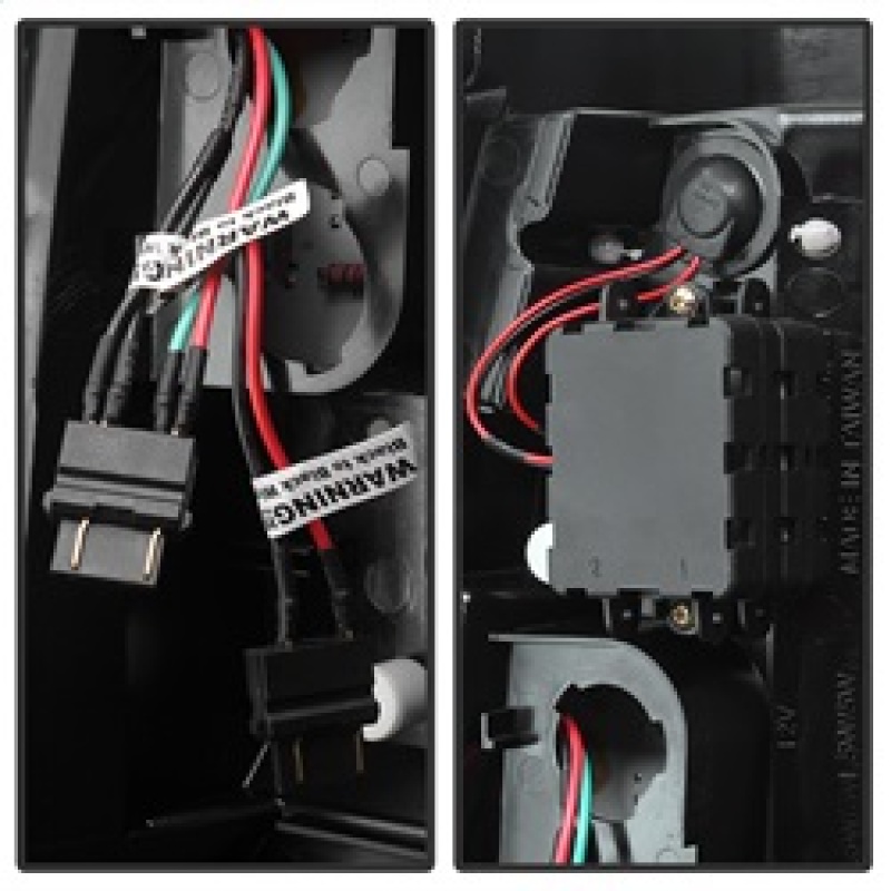 Chevrolet Silverado 2500 LED Tail Lights - SPYDER - Version 2 - Smoke - `03-`06