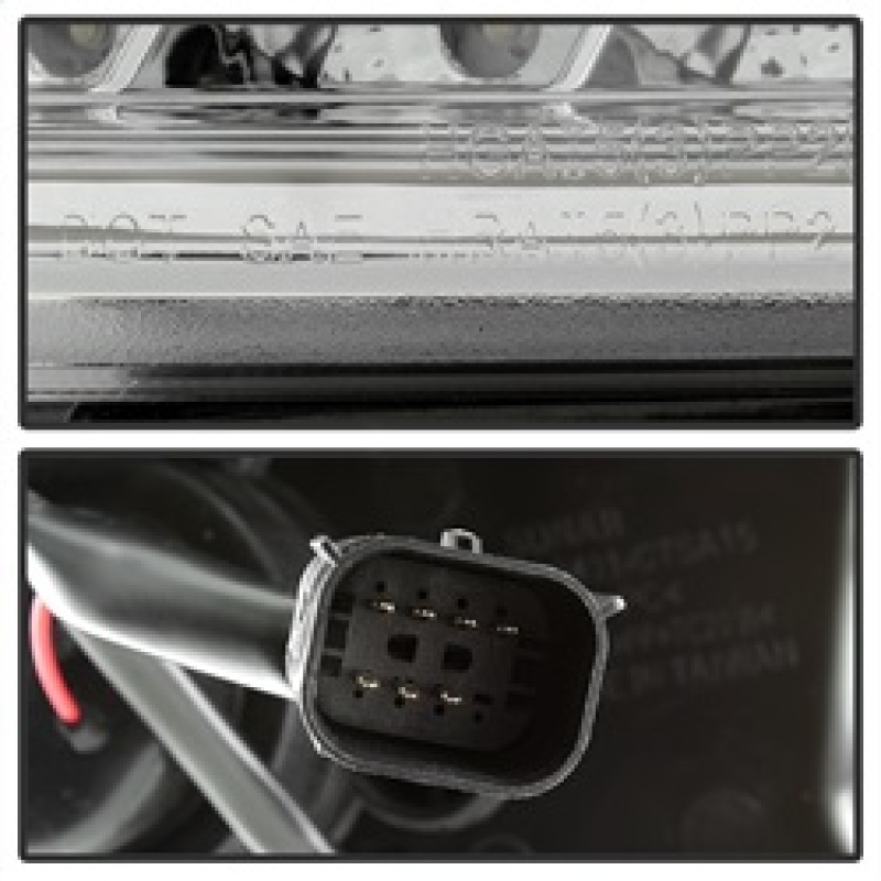 Chevrolet Tahoe Headlights - SPYDER - DRL LED Projector - Chrome - `15-`16