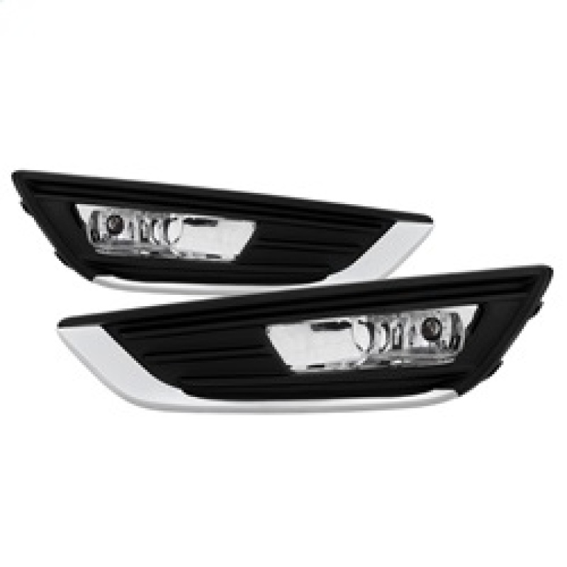 Ford Focus Fog Lights - SPYDER - W/Switch - Clear - `15-`16