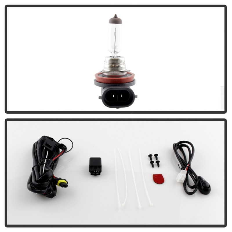 Ford Focus Fog Lights - SPYDER - W/Switch - Clear - `15-`16