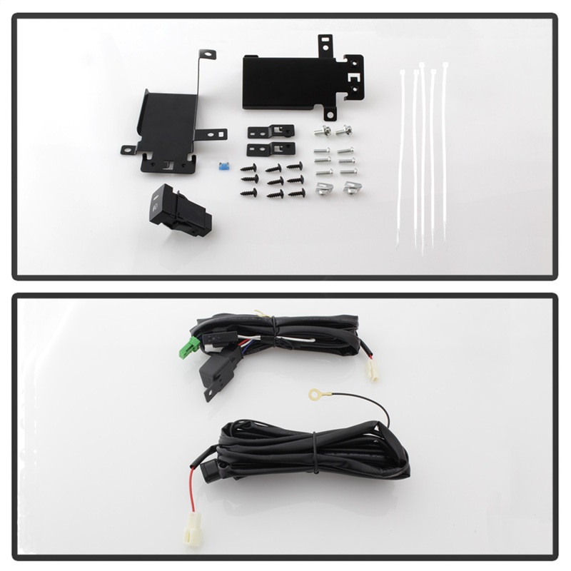 Honda Accord Coupe Fog Lights - SPYDER - OEM LED w/Switch - Clear - `16-`17