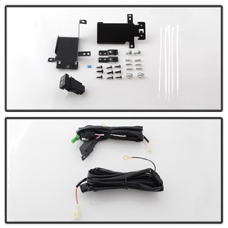 Honda Accord Coupe Fog Lights - SPYDER - OEM LED w/Switch - Clear - `16-`17