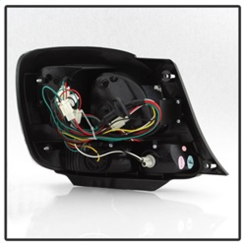 Lexus GS300 LED Tail Lights - SPYDER - 4pc LED - Black - Black - `98-`05
