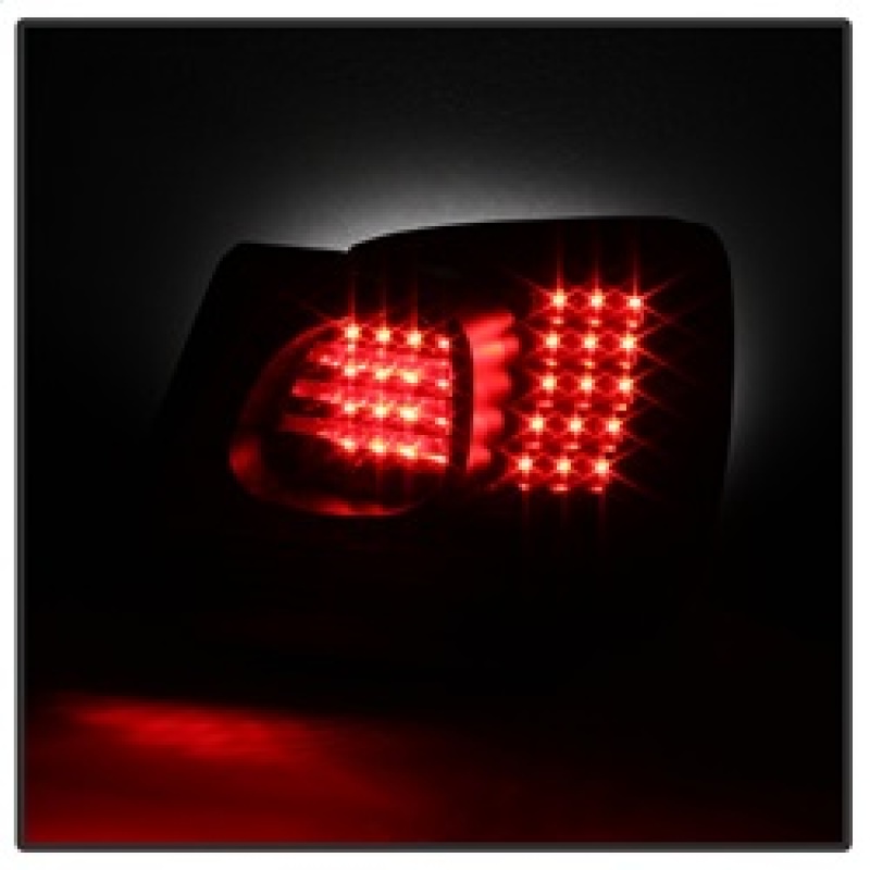 Lexus GS400 LED Tail Lights - SPYDER - 4pc LED - Black - Black - `98-`05