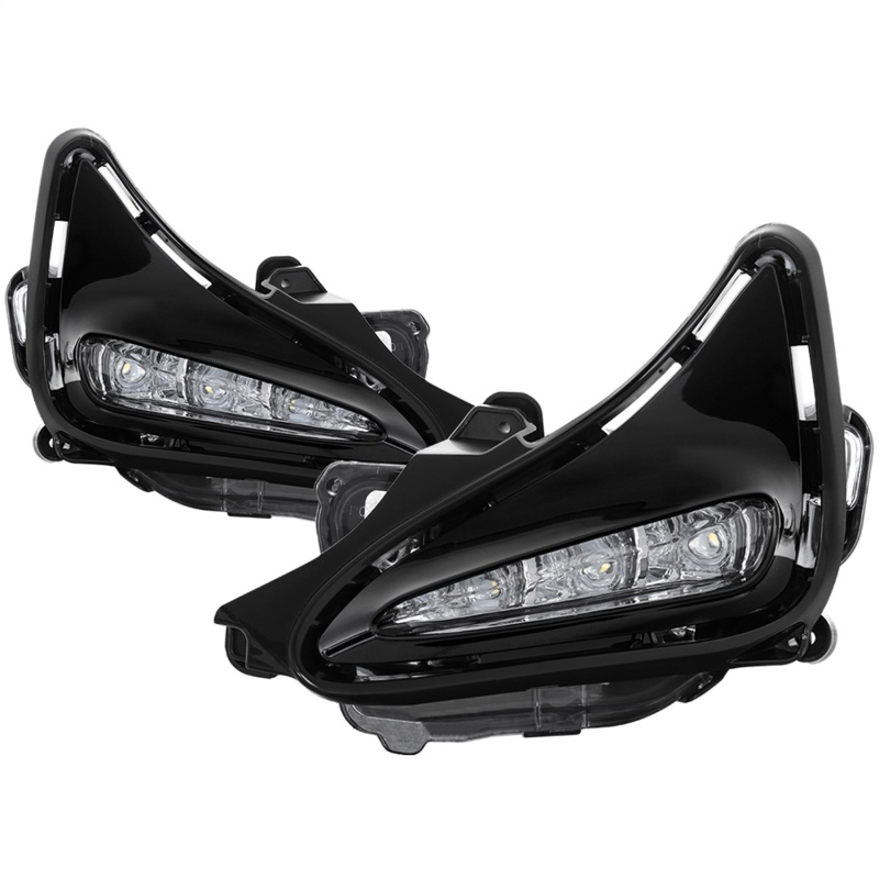 Toyota Corolla Fog Lights - SPYDER - LED w/Switch - Clear - `17-`27