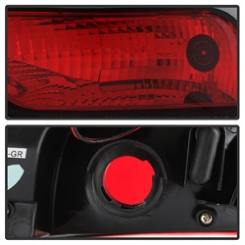 Ford Focus LED Tail Lights - SPYDER - Black - `12-`14