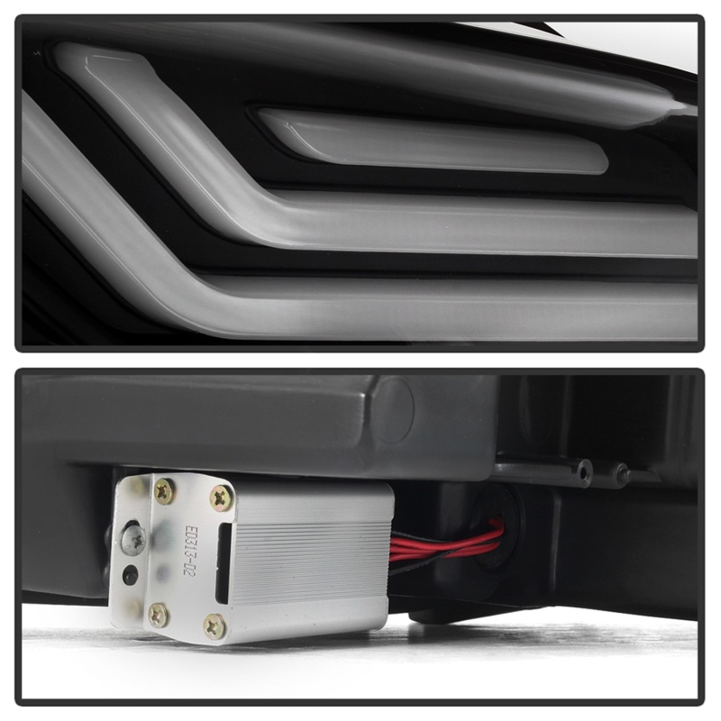 Toyota Camry Headlights - SPYDER - Projector - Black - `15-`17