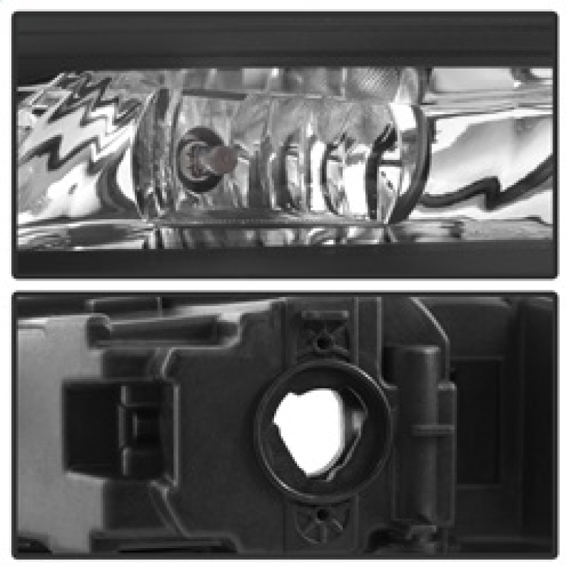 Ford Fusion Fog Lights - SPYDER - OEM W/Switch and Cover - Clear - `17-`18