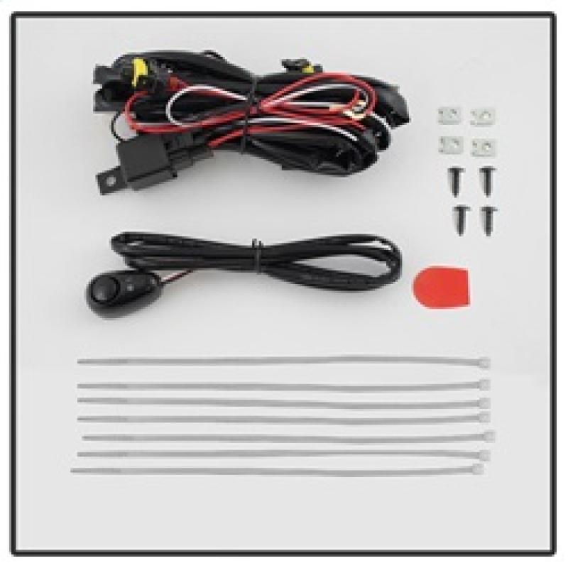 Ford Fusion Fog Lights - SPYDER - OEM W/Switch and Cover - Clear - `17-`18