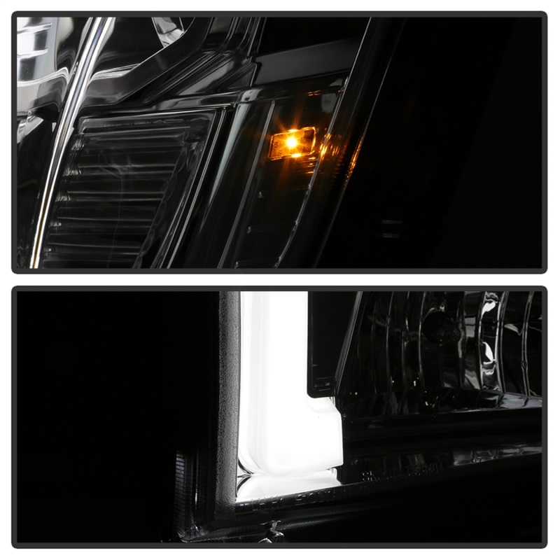 Nissan Armada Headlights - SPYDER - V2 Projector - Chrome - `04-`07