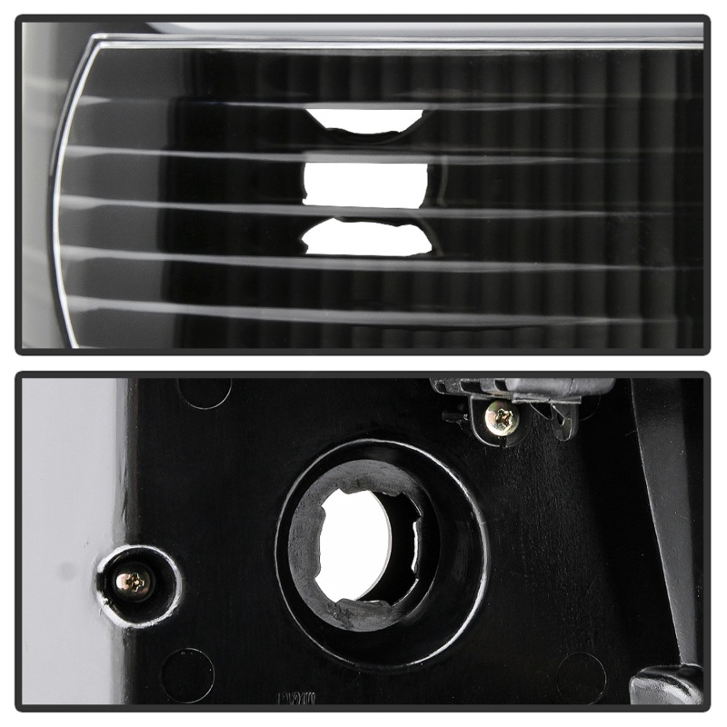 Toyota Tundra LED Tail Lights - SPYDER - Light Bar - Black - `14-`16