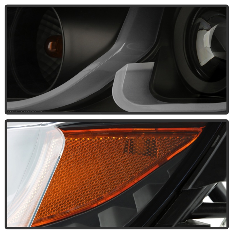 Chevrolet Impala Headlights - SPYDER - Proj Low Beam/High Beam H9 - Black - `14-`19