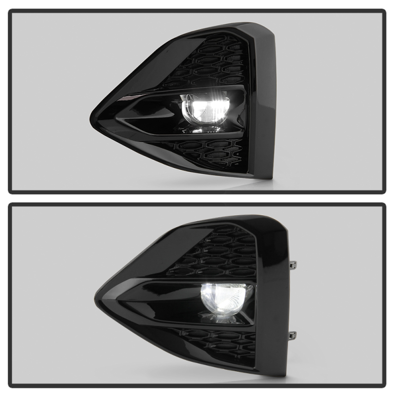 Nissan Maxima Fog Lights - SPYDER - Full LED w/Switch - Clear - `09-`21